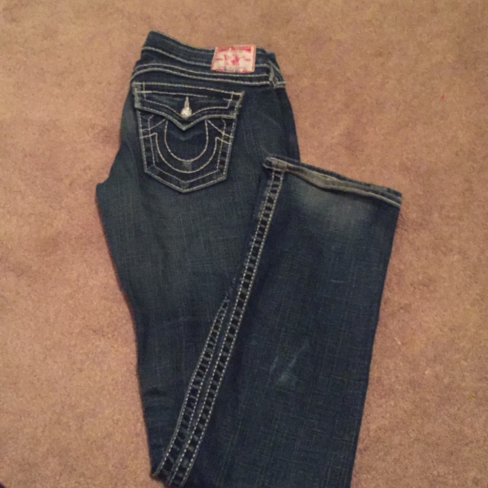 Boot cut jeans